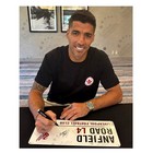 Luis Suarez Signed Liverpool Street Sign  Framed