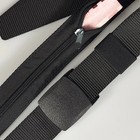 Travel Security Belt Hidden Money Pouch Wallet Pocket Waist Belt Safe Non-metal