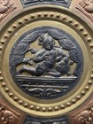 Vintage Ornate Indian Copper   Brass 10  Wall Plaque   Decor  hindu 