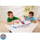 International Playthings Electronic Table-top Air Hockey - Fast-p