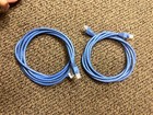 10gbps Cat6e cat6 Ethernet Lan Network Rj45 Patch Cable Blue white black 7ft