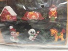 Creative Circle  2304 Toyland Christmas Ornaments Felt Sewing Craft Kit Vtg 1983