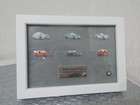 Bmw Minicar 25th Anniversary Pin Badge Set With Frame Limited To 500 Pieces New
