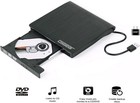 Slim External Cd Dvd Rw Drive Usb 3 0 Writer Burner Player Black For Laptop Pcs