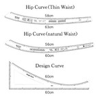 7pcs Sewing Ruler Tailor Set French Curve Ruler Sewing Ruler Set Pattern Maki   