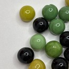Vintage Bright Color Glass Marbles Lot Of 25 Peewee Size M