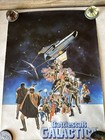 1978 Battlestar Galactica Poster Universal City Studios Promo 20x28 Excellent 