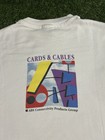Vintage 90s Apple Abs Cards And Cables Promo T Shirt Sz L Macintosh Tech Rare