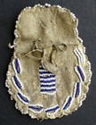 Plains Indian Antique Native American Buckskin Beaded Hide Medicine Pouch