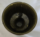 Vintage 6 25  Olive Green Mccoy Floraline Ribbed Pedestal Planter  477 Usa Nos