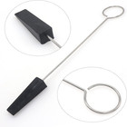 Rubber Piano Tuning Mute  Professional Piano Tuning Tools Kit  8pcs Black Piano