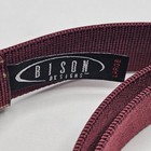 Bison Designs Belt Large Red Gold Nylon Boys Scouts Northern Tier Usa Made