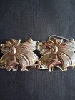 Vintage Floral Sterling Silver Bracelet