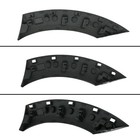 Rear Fender Flares Molding Trim Compatible With Dodge Charger Srt Widebody