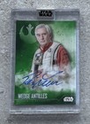 Star Wars Stellar 2020 Wedge Atilles   Denis Lawson Auto Card  19 20 Green