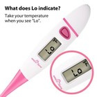 Easy home Basal Body Thermometer Ovulation Prediction Premom App Ebt-018-pink