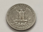 1944-p-washington Head Silver Quarter 90  Silver Ungraded Good vg   Ah51
