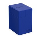 Ultimate Guard Flip N Tray 133  Blue Xenoskin Monocolor Deck Case Card Box Ccg