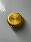 Vintage Signed Bob Mackie Gold-tone Enamel   Green Crystal Lion Trinket Pill Box