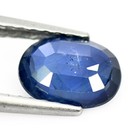 0 88ct Natural Blue Sapphire Gemstone Heated From Madagascar