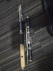 Vintage Wooden Flute Body Black beige High Polish Open Hole Keys W  Case