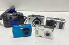 Assorted Compact Digital Camera Lot Of 5
