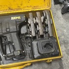 Rems Akku-press 571 12v Radial Press Tool W charger   3 Crimp Jaws
