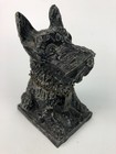 Vintage Scotty Dog Advertising Cast Metal Coin Bank