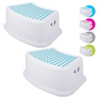 Kids  2-pack Step Stool For Bathroom Independence - Slip-resistant Design