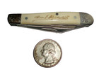 Rare Signed Oliver F Winchester Vintage 2 Blade Pocket Knife