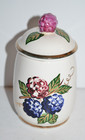 Vtg Knotts Berry Farm Boysenberry Jam Jelly Jar Buena Park Ca 5  W  Lid Japan