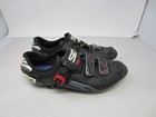 Sidi Genius Fit 5 Carbon Road Bike Bicycle Cycling Shoes Eu Size 47 - Black