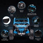 24v Brp Can-am Licensed Ride On Utv Car For Kids Electric Toys 4wd Off-road Quad