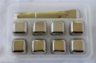 Stainless Steel Ice Cubes Chilling Stones Rocks Reusable For Whiskey Wine Drinks