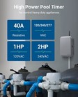 Dewenwils Smart Wifi Pool Pump Timer Outdoor Heavy Duty  Programmable For Pool