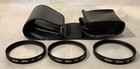 Lot Of Vintage Camera Lenses  7    Lens Cases  4 
