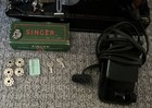 1955 Singer 221 Featherweight Sewing Machine S n Am176767 With Case-foot Pedal