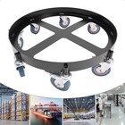 55 Gallon 907kg 2000lb Drum Dolly Barrel Dolly Carts Drum Trolley Dolly W wheel