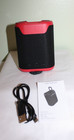 Red  Bluetooth Wireless Waterproof Portable Speaker  5w  Usb Charge Nib