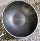 Hexclad Hybrid Nonstick 12-inch Wok Frying Pan  no Lid  