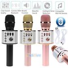 Q7 Q9 Q37 Wireless Bluetooth Karaoke Microphone Usb Speaker Mini Home Ktv Player