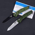 Aluminum Handle Green Axle Lock High Quality Tactical Pocket Knife Folding New