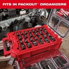 Milwaukee Shockwave 3 8 In  Drive Metric   Sae Deep Well Impact Socket Set 36-pc
