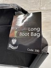 Rhinegold Long Boot Bag Riding Boot Bag Side Pocket  black 