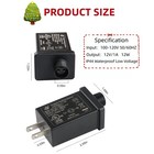 Replacement Yard Inflatable Adapter  12v 1a 60hz Class 2 Power Supply Adapter