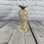 Vintage Onyx Marble Vase   Natural Stone   8    Tall