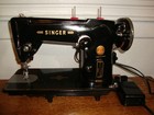 Vintage Singer Sewing Machine Model 306m  Serviced
