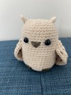 Handmade Crochet Plush Owl With A Hat