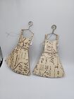 Disney Parks   Resorts Cast Member Prop Lot Of 2 Christmas Ornament Dress