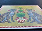  one  Caspari Christmas Card Large Cheetah Leopard Big Cat Gorgeous Animals 1